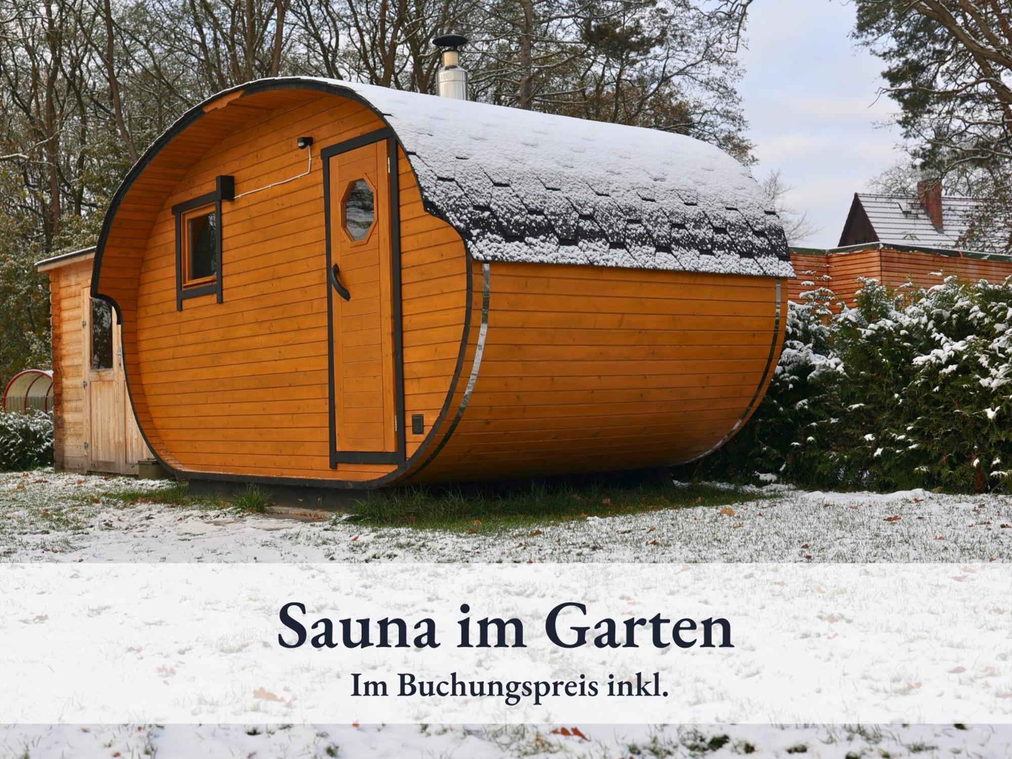 Fewo River I Wellnesstraum I Winterentspannung I Inkl Badefass I Kamin I Sauna Wendisch Rietz Ngoại thất bức ảnh