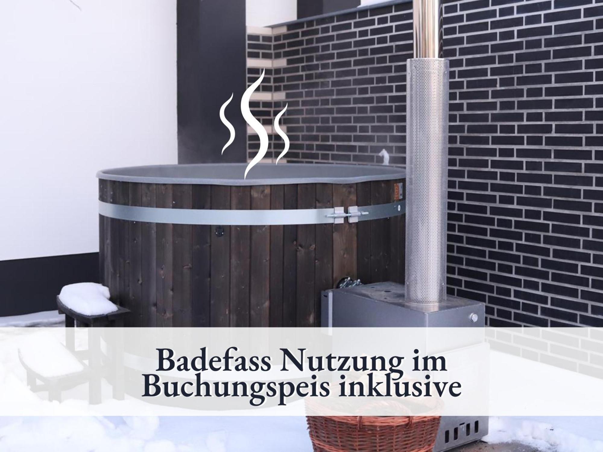 Fewo River I Wellnesstraum I Winterentspannung I Inkl Badefass I Kamin I Sauna Wendisch Rietz Ngoại thất bức ảnh